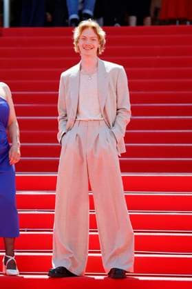 Filip Schnack at the premiere of the feature film Sound of Falling at the Festival de Cannes 2025 78 Cannes International Film Festival at the Palais des Festivals Cannes, 14 05 2025 Foto:xD.xBedrosianx xFuturexImagex falling_5519