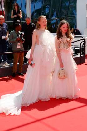 Luzia Oppermann and Laeni Geiseler at the premiere of the feature film Sound of Falling at the Festival de Cannes 2025 78 Cannes International Film Festival at the Palais des Festivals Cannes, 14 05 2025 Foto:xD.xBedrosianx xFuturexImagex falling_5528