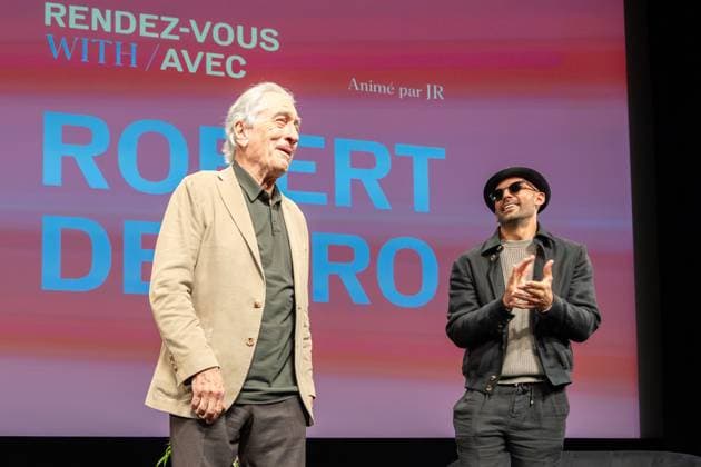78th International Cannes Film Festival 78eme Festival International du Film de Cannes Masterclass with Robert de Niro 444181 2025 05 14 France De Niro, Robert Artist JR JR  Copyright: xEstellexCarlierx xStarfacex STAR_444181_012
