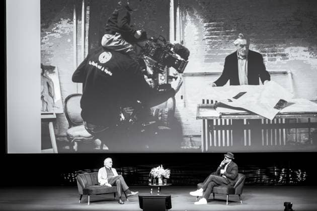 78th International Cannes Film Festival 78eme Festival International du Film de Cannes Masterclass with Robert de Niro 444181 2025 05 14 France De Niro, Robert Artist JR JR  Copyright: xEstellexCarlierx xStarfacex STAR_444181_035