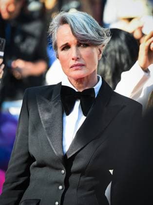 Cannes, France: Cannes, 78th Cannes Film Festival 2025 - evening 2 - Red Carpet of the film Mission Impossible - The Final Reckoning. In the photo: Andie MacDowell Cannes France  - ZUMAp169 20250514_zea_p169_624 Copyright: xManuelexMangiarottix