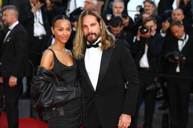 Internationale Filmfestspiele von Cannes, Mission Impossible - The Final Reckoning Premiere May 14, 2025, Cannes, Cote D azur, France: ZOE SALDANA and her husband MARCO PEREGO-SALDANA on the red carpet for the Mission Impossible - The Final Reckoning Premiere screening at the 78th Annual Cannes Film Festival at Palais des Festivals in Cannes, France Cannes France - ZUMAc179 20250514_zep_c179_186 Copyright: xMickaelxChavetx