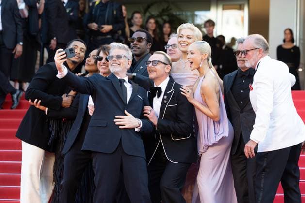 Internationale Filmfestspiele von Cannes, Mission Impossible - The Final Reckoning Premiere 78. Internationalen Filmfestspiele von Cannes 2025 - Eröffnung Cannes, Frankreich - 14.5.2024: Angela Bassett, Tom Cruise, Christopher McQuarrie, Simon Pegg, Hannah Waddingham and Pom Klementieff während des Roten Teppichs zu Roten Teppichs zu MISSION: IMPOSSIBLE - THE FINAL RECKONING während der 78. Internationalen Filmfestspiele von Cannes. Die 78. Internationalen Filmfestspiele von Cannes finden vom 13. bis 24. Mai 2025 statt. Provence-Alpes-CÃ te d™Azur