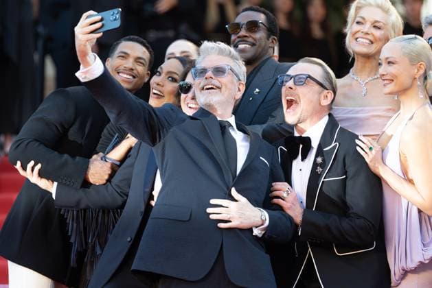 Internationale Filmfestspiele von Cannes, Mission Impossible - The Final Reckoning Premiere 78. Internationalen Filmfestspiele von Cannes 2025 - Eröffnung Cannes, Frankreich - 14.5.2024: Angela Bassett, Christopher McQuarrie, Simon Pegg, Hannah Waddingham and Pom Klementieff während des Roten Teppichs zu Roten Teppichs zu MISSION: IMPOSSIBLE - THE FINAL RECKONING während der 78. Internationalen Filmfestspiele von Cannes. Die 78. Internationalen Filmfestspiele von Cannes finden vom 13. bis 24. Mai 2025 statt. Provence-Alpes-CÃ te d™Azur