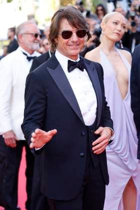 Tom Cruise at the premiere of the movie Mission Impossible 8 The Final Reckoning at the Festival de Cannes 2025 78 Cannes International Film Festival at the Palais des Festivals Cannes, 14 05 2025 Foto:xD.xBedrosianx xFuturexImagex mission_prem_5509