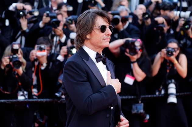Tom Cruise at the premiere of the movie Mission Impossible 8 The Final Reckoning at the Festival de Cannes 2025 78 Cannes International Film Festival at the Palais des Festivals Cannes, 14 05 2025 Foto:xD.xBedrosianx xFuturexImagex mission_prem_5519