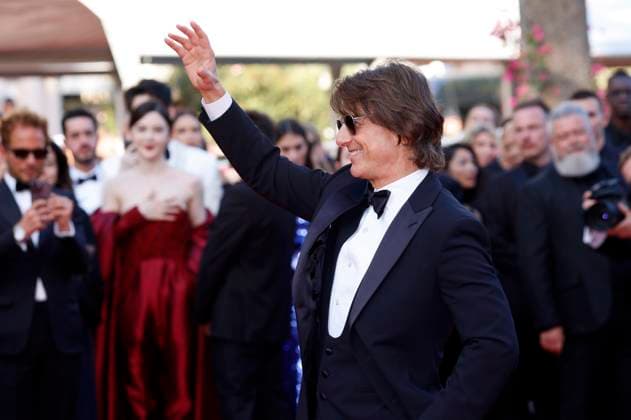 Tom Cruise at the premiere of the movie Mission Impossible 8 The Final Reckoning at the Festival de Cannes 2025 78 Cannes International Film Festival at the Palais des Festivals Cannes, 14 05 2025 Foto:xD.xBedrosianx xFuturexImagex mission_prem_5525