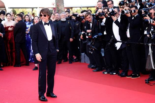 Tom Cruise at the premiere of the movie Mission Impossible 8 The Final Reckoning at the Festival de Cannes 2025 78 Cannes International Film Festival at the Palais des Festivals Cannes, 14 05 2025 Foto:xD.xBedrosianx xFuturexImagex mission_prem_5528