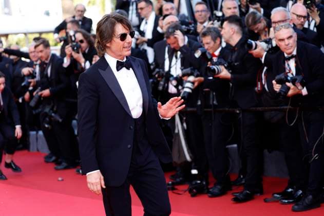 Tom Cruise at the premiere of the movie Mission Impossible 8 The Final Reckoning at the Festival de Cannes 2025 78 Cannes International Film Festival at the Palais des Festivals Cannes, 14 05 2025 Foto:xD.xBedrosianx xFuturexImagex mission_prem_5529