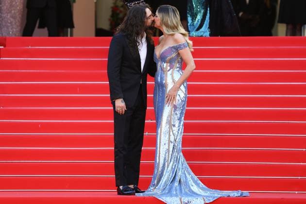 Internationale Filmfestspiele von Cannes, Mission Impossible - The Final Reckoning Premiere May 14, 2025, Cannes, Cote D azur, France: HEIDI KLUM and TOM KAULITZ kiss on the red carpet for the Mission Impossible - The Final Reckoning Premiere screening at the 78th Annual Cannes Film Festival at Palais des Festivals in Cannes, France Cannes France - ZUMAc179 20250514_zep_c179_192 Copyright: xMickaelxChavetx