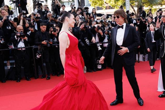 Internationale Filmfestspiele von Cannes, Mission Impossible - The Final Reckoning Premiere Hayley Atwell, Tom Cruise Montée des marches du film Mission Impossible The Final Reckoning lors du 78ème Festival International du Film de Cannes, au Palais des Festivals à Cannes Le 14 mai 2025 Jacovides Moreau Bestimage Red carpet for the movie Mission Impossible The Final Reckoning during the 78th Cannes International Film Festival at the Palais des Festivals in Cannes, France On may 14th 2025  Copyright: xJACOVIDES-MOREAUx xBESTIMAGExJACOVIDES-MOREAUx xBESTIMAGEx