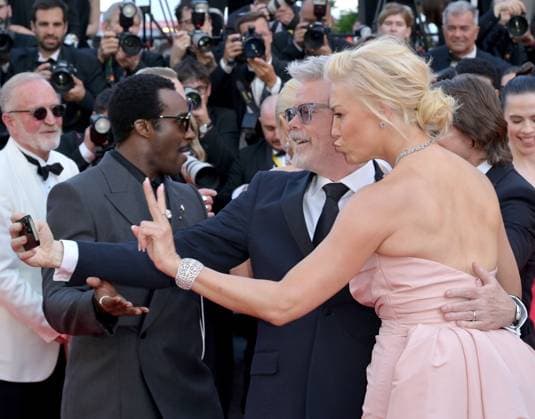 Internationale Filmfestspiele von Cannes, Mission Impossible - The Final Reckoning Premiere Mission Impossible - The Final Reckoning Premiere at 78th Festival de Cannes - Cannes, France CANNES, FRANCE. May 14, 2025: Hannah Waddingham & Christopher McQuarrie at the premiere for Mission Impossible - The Final Reckoning at the 78th Festival de Cannes. Picture: Paul Smith Featureflash Cannes France  Copyright: xPaulxSmithx xFeatureflashx
