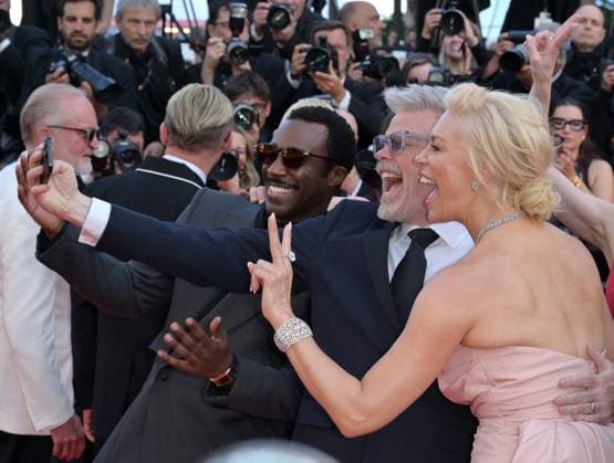 Internationale Filmfestspiele von Cannes, Mission Impossible - The Final Reckoning Premiere Mission Impossible - The Final Reckoning Premiere at 78th Festival de Cannes - Cannes, France CANNES, FRANCE. May 14, 2025: Tramell Tillman, Hannah Waddingham & Christopher McQuarrie at the premiere for Mission Impossible - The Final Reckoning at the 78th Festival de Cannes. Picture: Paul Smith Featureflash Cannes France  Copyright: xPaulxSmithx xFeatureflashx