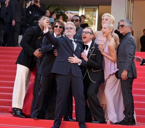 Internationale Filmfestspiele von Cannes, Mission Impossible - The Final Reckoning Premiere Mission Impossible - The Final Reckoning Premiere at 78th Festival de Cannes - Cannes, France CANNES, FRANCE. May 14, 2025: Christopher McQuarrie, Greg Tarzan Davis, Angela Bassett, Tramell Tillman, Tom Cruise, Hannah Waddingham, Simon Pegg, Pom Klementieff & Esai Morales at the premiere for Mission Impossible - The Final Reckoning at the 78th Festival de Cannes. Picture: Paul Smith Featureflash Cannes France Copyright: xPaulxSmithx xFeatureflashx