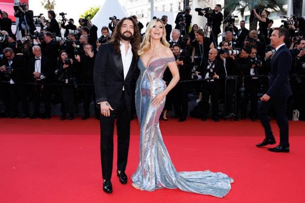 Internationale Filmfestspiele von Cannes, Mission Impossible - The Final Reckoning Premiere Tom Kaulitz et sa femme Heidi Klum Montée des marches du film Mission Impossible The Final Reckoning lors du 78ème Festival International du Film de Cannes, au Palais des Festivals à Cannes Le 14 mai 2025 Jacovides Moreau Bestimage Red carpet for the movie Mission Impossible The Final Reckoning during the 78th Cannes International Film Festival at the Palais des Festivals in Cannes, France On may 14th 2025  Copyright: xJACOVIDES-MOREAUx xBESTIMAGExJACOVIDES-MOREAUx xBESTIMAGEx