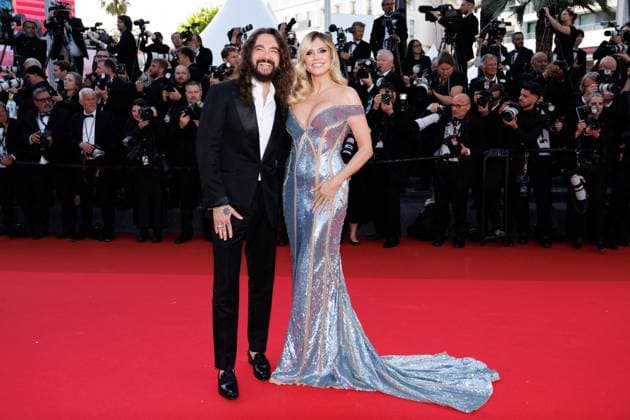 Internationale Filmfestspiele von Cannes, Mission Impossible - The Final Reckoning Premiere Tom Kaulitz et sa femme Heidi Klum Montée des marches du film Mission Impossible The Final Reckoning lors du 78ème Festival International du Film de Cannes, au Palais des Festivals à Cannes Le 14 mai 2025 Jacovides Moreau Bestimage Red carpet for the movie Mission Impossible The Final Reckoning during the 78th Cannes International Film Festival at the Palais des Festivals in Cannes, France On may 14th 2025  Copyright: xJACOVIDES-MOREAUx xBESTIMAGExJACOVIDES-MOREAUx xBESTIMAGEx