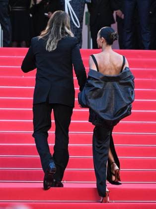 Internationale Filmfestspiele von Cannes, Mission Impossible - The Final Reckoning Premiere Cannes, 78th Cannes Film Festival 2025 - evening 2 - Red Carpet of the film Mission Impossible - The Final Reckoning . Cannes, 78th Cannes Film Festival 2025 - evening 2 - Red Carpet of the film Mission Impossible - The Final Reckoning . In the photo: Zoe Saldana Marco Perego Cannes France  Copyright: xIPA ABACAx
