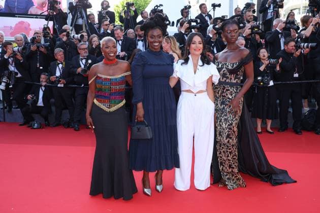 Internationale Filmfestspiele von Cannes, Mission Impossible - The Final Reckoning Premiere Mission Impossible - The Final Reckoning Red Carpet at tthe 78th Annual Cannes Film Festival Aissa Maiga and guests - Mission Impossible - The Final Reckoning Red Carpet at tthe 78th Annual Cannes Film Festival in Cannes, France on May 14, 2025.  Copyright: x Chassery+Courdjix