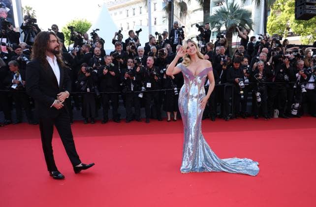 Internationale Filmfestspiele von Cannes, Mission Impossible - The Final Reckoning Premiere Mission Impossible - The Final Reckoning Red Carpet at tthe 78th Annual Cannes Film Festival Tom Kaulitz and Heidi Klum - Mission Impossible - The Final Reckoning Red Carpet at tthe 78th Annual Cannes Film Festival in Cannes, France on May 14, 2025.  Copyright: x Chassery+Courdjix