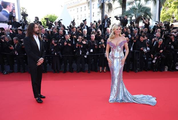 Internationale Filmfestspiele von Cannes, Mission Impossible - The Final Reckoning Premiere Mission Impossible - The Final Reckoning Red Carpet at tthe 78th Annual Cannes Film Festival Tom Kaulitz and Heidi Klum - Mission Impossible - The Final Reckoning Red Carpet at tthe 78th Annual Cannes Film Festival in Cannes, France on May 14, 2025.  Copyright: x Chassery+Courdjix
