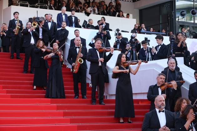 Internationale Filmfestspiele von Cannes, Mission Impossible - The Final Reckoning Premiere Mission Impossible - The Final Reckoning Red Carpet at tthe 78th Annual Cannes Film Festival Musicians - Mission Impossible - The Final Reckoning Red Carpet at tthe 78th Annual Cannes Film Festival in Cannes, France on May 14, 2025.  Copyright: x Chassery+Courdjix