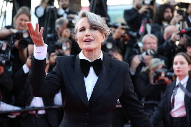 Internationale Filmfestspiele von Cannes, Mission Impossible - The Final Reckoning Premiere Mission Impossible - The Final Reckoning Red Carpet at tthe 78th Annual Cannes Film Festival Andie MacDowell - Mission Impossible - The Final Reckoning Red Carpet at tthe 78th Annual Cannes Film Festival in Cannes, France on May 14, 2025.  Copyright: x Chassery+Courdjix