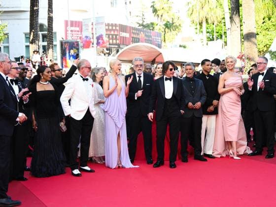 Internationale Filmfestspiele von Cannes, Mission Impossible - The Final Reckoning Premiere Cannes, 78th Cannes Film Festival 2025 - evening 2 - Red Carpet of the film Mission Impossible - The Final Reckoning Cannes, 78th Cannes Film Festival 2025 - evening 2 - Red Carpet of the film Mission Impossible - The Final Reckoning . In the photo Tramell Tillman, Hayley Atwell, Tom Cruise, Esai Morales, Hannah Waddingham, Greg Tarzan Davis, Christopher McQuarrie, Simon Pegg, Angela Bassett, Pom Klementieff Cannes Cannes France Copyright: xIPA ABACAx