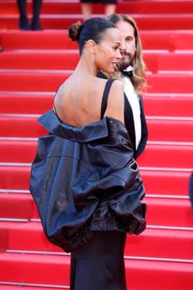Zoe Saldana with husband Marco Perego at the premiere of the feature film Mission Impossible 8 The Final Reckoning at the Festival de Cannes 2025 78 Cannes International Film Festival at the Palais des Festivals Cannes, 14 05 2025 Foto:xD.xBedrosianx xFuturexImagex mission_prem_5553
