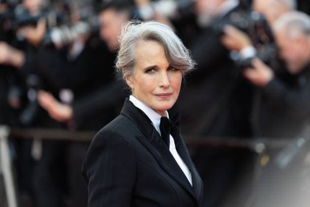 Internationale Filmfestspiele von Cannes, Mission Impossible - The Final Reckoning Premiere 78. Internationalen Filmfestspiele von Cannes 2025 Cannes, Frankreich - 14.5.2024: Andie MacDowell während des Roten Teppichs zu MISSION: IMPOSSIBLE - THE FINAL RECKONING während der 78. Internationalen Filmfestspiele von Cannes. Die 78. Internationalen Filmfestspiele von Cannes finden vom 13. bis 24. Mai 2025 statt. Provence-Alpes-CÃ te d™Azur