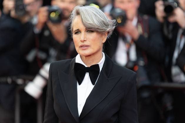 Internationale Filmfestspiele von Cannes, Mission Impossible - The Final Reckoning Premiere 78. Internationalen Filmfestspiele von Cannes 2025 Cannes, Frankreich - 14.5.2024: Andie MacDowell während des Roten Teppichs zu MISSION: IMPOSSIBLE - THE FINAL RECKONING während der 78. Internationalen Filmfestspiele von Cannes. Die 78. Internationalen Filmfestspiele von Cannes finden vom 13. bis 24. Mai 2025 statt. Provence-Alpes-CÃ te d™Azur