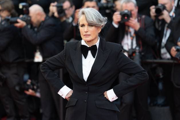Internationale Filmfestspiele von Cannes, Mission Impossible - The Final Reckoning Premiere 78. Internationalen Filmfestspiele von Cannes 2025 Cannes, Frankreich - 14.5.2024: Andie MacDowell während des Roten Teppichs zu MISSION: IMPOSSIBLE - THE FINAL RECKONING während der 78. Internationalen Filmfestspiele von Cannes. Die 78. Internationalen Filmfestspiele von Cannes finden vom 13. bis 24. Mai 2025 statt. Provence-Alpes-CÃ te d™Azur