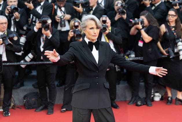 Internationale Filmfestspiele von Cannes, Mission Impossible - The Final Reckoning Premiere 78. Internationalen Filmfestspiele von Cannes 2025 Cannes, Frankreich - 14.5.2024: Andie MacDowell während des Roten Teppichs zu MISSION: IMPOSSIBLE - THE FINAL RECKONING während der 78. Internationalen Filmfestspiele von Cannes. Die 78. Internationalen Filmfestspiele von Cannes finden vom 13. bis 24. Mai 2025 statt. Provence-Alpes-CÃ te d™Azur