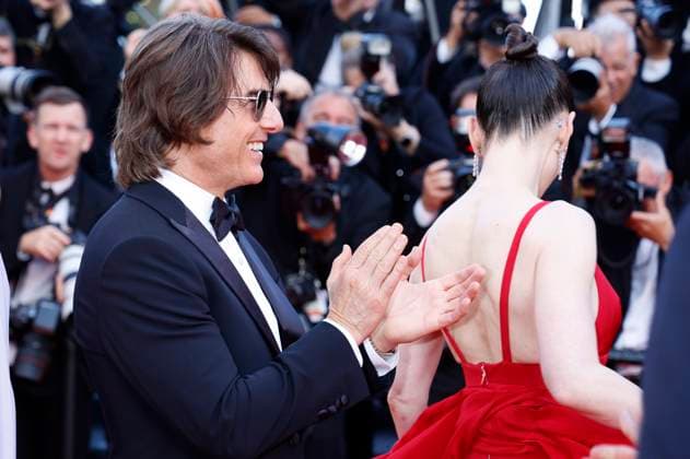 Tom Cruise at the premiere of the movie Mission Impossible 8 The Final Reckoning at the Festival de Cannes 2025 78 Cannes International Film Festival at the Palais des Festivals Cannes, 14 05 2025 Foto:xD.xBedrosianx xFuturexImagex mission_prem_5572