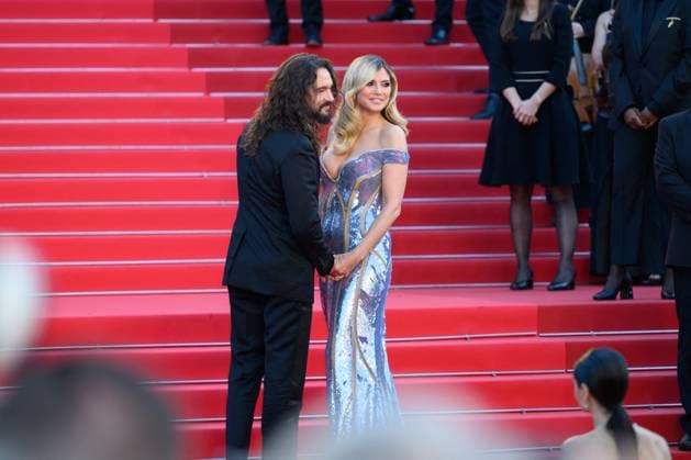 Internationale Filmfestspiele von Cannes, Mission Impossible - The Final Reckoning Premiere Mission Impossible Red Carpet NG Tom Kaulitz and Heidi Klum attending the ‘Mission Impossible - The Final Reckoning’ Screening and Red Carpet at Palais Des Festivals in Cannes, France on May 14 2025 as part of the 78th Cannes Film Festival. Photo by Nicolas Genin ABACAPRESS.COM Cannes France  Copyright: xGeninxNicolas ABACAx
