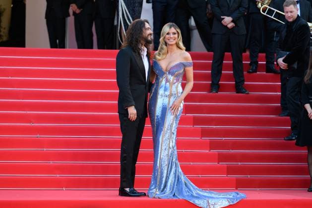 Internationale Filmfestspiele von Cannes, Mission Impossible - The Final Reckoning Premiere Mission Impossible Red Carpet NG Tom Kaulitz and Heidi Klum attending the ‘Mission Impossible - The Final Reckoning’ Screening and Red Carpet at Palais Des Festivals in Cannes, France on May 14 2025 as part of the 78th Cannes Film Festival. Photo by Nicolas Genin ABACAPRESS.COM Cannes France  Copyright: xGeninxNicolas ABACAx