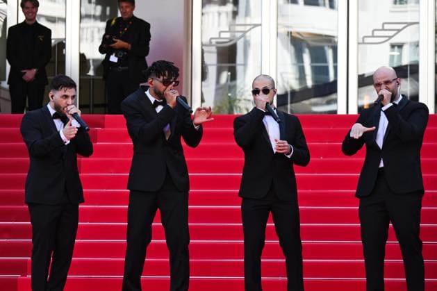 Internationale Filmfestspiele von Cannes, Mission Impossible - The Final Reckoning Premiere Cannes, Cannes, France: Cannes, 78th Cannes Film Festival 2025 - evening 2 - Red Carpet of the film Mission Impossible - The Final Reckoning. In the photo the choir Cannes France  - ZUMAp169 20250514_zea_p169_1838 Copyright: xSimonexComix