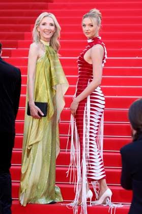 Helen Hoehne and Lilly Krug at the premiere of the feature film Mission Impossible 8 The Final Reckoning at the Festival de Cannes 2025 78 Cannes International Film Festival at the Palais des Festivals Cannes, 14 05 2025 Foto:xD.xBedrosianx xFuturexImagex mission_prem_5633