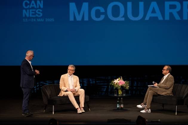78eme Festival International du Film de Cannes Masterclass by Christopher Mcquarrie 78eme Festival International du Film de Cannes Masterclass by Christopher Macquarrie 78th Cannes International Film Festival Masterclass by Christopher Macquarrie 444158 2025 05 14 Cannes France Frémaux, Thierry McQuarrie, Christopher Allouche, Didier Cannes France  Copyright: xOLIVIERxBORDEx xBESTIMAGExOLIVIERxBORDEx xBESTIMAGEx