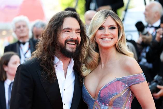 78eme Festival International du Film de Cannes Montée des marches du film 78th International Cannes Film Festival Red Carpet of Mission impossible The final reckoning movie 444204 2025 05 14 France Klum, Heidi Kaulitz, Tom Tokio Hotel  Copyright: xIvankaxVoisinx xStarfacex STAR_444204_100