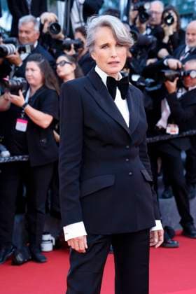 May 14, 2025, Cannes, France: Andie MacDowell attends the premiere of Mission Impossible - The Final Reckoning during the 78th Cannes Film Festival at Palais des Festivals in Cannes, France, on 14 May 2025. Photo: Cannes France - ZUMAm179 20250514_zep_m179_062 Copyright: xAlecxMichaelx