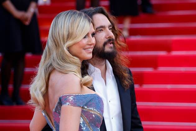 May 14, 2025, Cannes, France: Heidi Klum and Tom Kaulitz attend the premiere of Mission Impossible - The Final Reckoning during the 78th Cannes Film Festival at Palais des Festivals in Cannes, France, on 14 May 2025. Photo: Cannes France - ZUMAm179 20250514_zep_m179_122 Copyright: xAlecxMichaelx