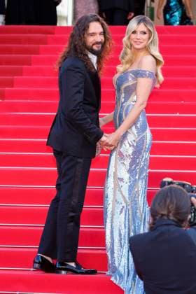 May 14, 2025, Cannes, France: Heidi Klum and Tom Kaulitz attend the premiere of Mission Impossible - The Final Reckoning during the 78th Cannes Film Festival at Palais des Festivals in Cannes, France, on 14 May 2025. Photo: Cannes France - ZUMAm179 20250514_zep_m179_126 Copyright: xAlecxMichaelx
