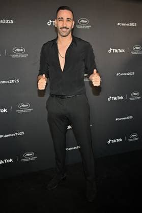 Cannes TikTok Party JR Adil Rami attending the TikTok Party ahead of the 78th Cannes Film Festival in Cannes, France on May 14, 2025. Photo by Julien Reynaud APS-Medias ABACAPRESS.COM Cannes France  Copyright: xReynaudxJulien APS-Medias ABACAx