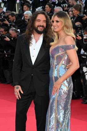 Cannes, France: Cannes, 78th Cannes Film Festival 2025 - evening 2 - Red Carpet premiere of the film Mission: Impossible The Final Reckoning In the photo: Heidi Klum, Tom Kaulitz Cannes France  - ZUMAp169 20250514_zea_p169_1821 Copyright: xTerenghi Ipax