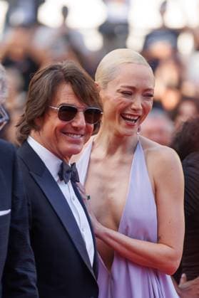 Festival de Cannes Premiere Mission Impossible The Final Reckoning Tom Cruise and Pom Klementieff at the premiere of Mission Impossible The Final Reckoning during the 78 Cannes Film Festival on 14 05 2025 Copyright: xEventpressxKochanx