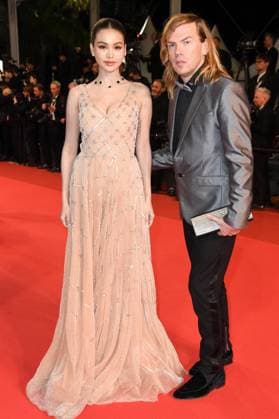 Cannes Two Prosecutors Screening AM Engfa Waraha and Christophe Guillarme attending the red carpet for the premiere of Two Prosecutors, in Competition for the Palme d’Or, Cannes, France on May 14, 2025 as part of the 78th Cannes Film Festival. Photo by Aurore Marechal ABACAPRESS.COM Cannes France  Copyright: xMarechalxAurore ABACAx