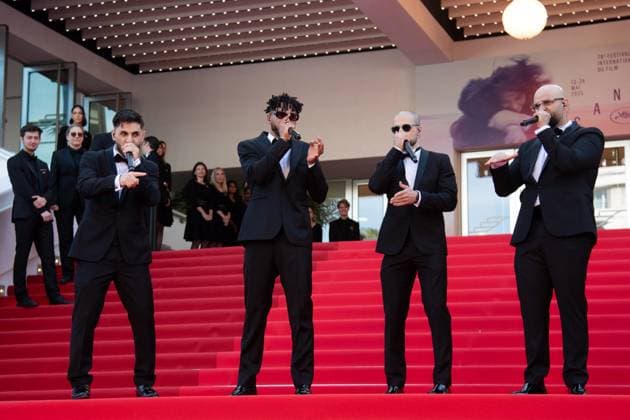 Cannes Mission Impossible The Final Reckoning Screening AM Performers attending the Mission: Impossible - The Final Reckoning red carpet for the Out of Competition premiere, Cannes, France on May 14, 2025 as part of the 78th Cannes Film Festival. Photo by Aurore Marechal ABACAPRESS.COM Cannes France  Copyright: xMarechalxAurore ABACAx