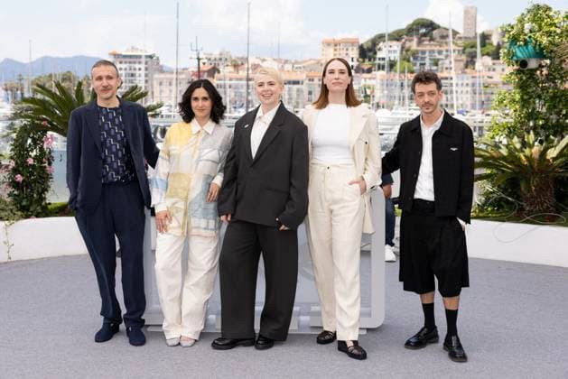Photocall du jury Un Certain Regard lors du 78ème Festival International du Film de Cannes Roberto Minervini, Louis Courvoisier, Molly Manning Walker, Vanja Kaludjercic, Nahuel Pérez Biscayart Photocall du jury Un Certain Regard lors du 78ème Festival International du Film de Cannes le 14 mai 2025 Jacovides Moreau Bestimage Un Certain Regard Jury Photocall at the 78th Cannes International Film Festival on May 14, 2025 Cannes France  Copyright: xJACOVIDES-MOREAUx xBESTIMAGExJACOVIDES-MOREAUx xBESTIMAGEx