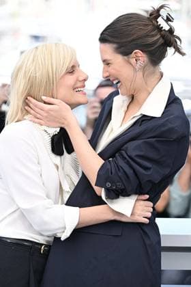 Cannes - Qui Brille au Combat Photocall Actresses Mélanie Laurent and Josephine Japy attend the Qui Brille au Combat (The Wonderers) photocall as part of the 78th Cannes Film Festival in Cannes, France on May 15, 2025. Photo by David Niviere ABACAPRESS.COM Cannes Provence-Alpes-Cote d Azur France  Copyright: xNivierexDavid ABACAPRESS.COMx