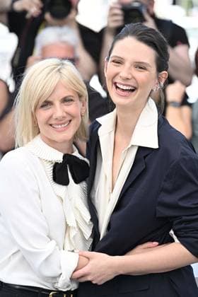Cannes - Qui Brille au Combat Photocall Actresses Mélanie Laurent and Josephine Japy attend the Qui Brille au Combat (The Wonderers) photocall as part of the 78th Cannes Film Festival in Cannes, France on May 15, 2025. Photo by David Niviere ABACAPRESS.COM Cannes Provence-Alpes-Cote d Azur France  Copyright: xNivierexDavid ABACAPRESS.COMx